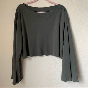 Free People | Cropped Long Sleeve Top